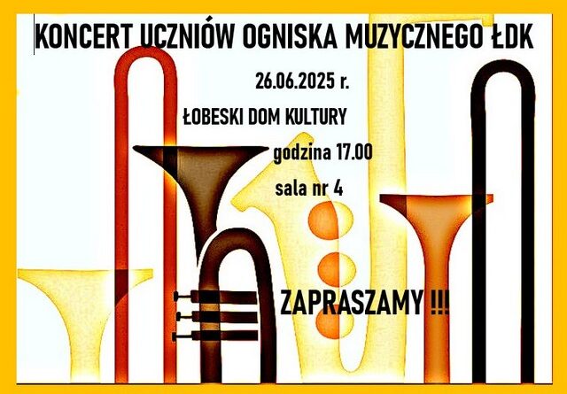 Koncert uczniów ogniska muzycznego