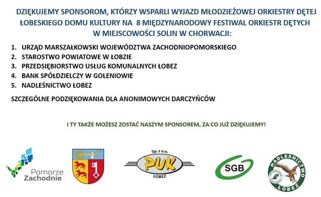 Podziękowania