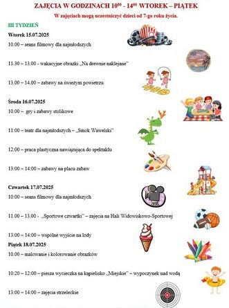 Wakacje w ŁDK – 3 tydzień